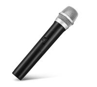FONDOTIN Fake Microphone Prop for Abs Plastic Lightweight Pretend Play Singer Costume Accessory for Party Stage Photo Shoot