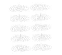 FONDOTIN Fermentation Weights Pickle Jar Presser Plate for Wide Mouth Mason Jars Design Press Net Ergonomic Handle for Even Pressure Application in Home Canning and Pickling