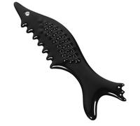 FONDOTIN Fish Shaped Ceramic Scraping Board Gua Sha Tool for Face Massage Reusable Muscle Massager for Neck and Shoulder Relief