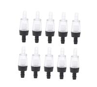 FONDOTIN Fish Tank Air Check Valve Set of 20 Non-return Valves for Aquarium Air Pump Protect Your Equipment from Back Siphoning