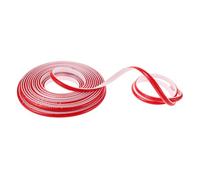 FONDOTIN Flexible Peel and Stick Tile Edge Trim Self Adhesive Molding for Corner Wall Easy Cut and Install Decorative White Backsplash Moulding