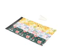 FONDOTIN Floral Pen Decal Stickers for Pencil Gen Stylus Decoration with Ladybug Tip Cover Easy to Apply and Remove Vivid Colors for Creative Stylus Personalization