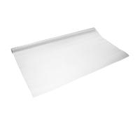 FONDOTIN Frosted Decorative Window Film Static Cling Matte Glass Glare Privacy Cover for Kitchen Bathroom Doors Removable Striped Frosting for Home Security and Sun Protection