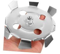 FONDOTIN Galvanized Iron Paint Mixer Attachment for Drills Heavy Duty Drywall Mud Mixer Head Versatile Mixing Rod Compatible with Impact Drills Portable and Lightweight Stirrer Tool for
