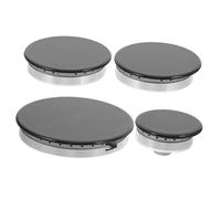 FONDOTIN Gas Burner Cap Replacement Set with Metal Stove Head and Universal Kitchen Gas Burner Head