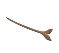 FONDOTIN Green Wooden Chinese Hairpin Stick for Women Traditional Vintage Hair Chopsticks Solid Wood Bun Holder Hair Accessories Handmade Elegant Simplicity Secure All-day Wear