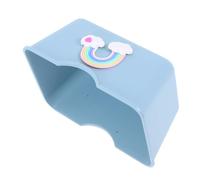 FONDOTIN Hamster Bathroom with Playful Bathtub Design Material Easy to Clean Litter Box for Small Animals for Hamsters Guinea Pigs and Gerbils