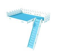 FONDOTIN Hamster Ladder Toy Pet Stairs Boredom Breaker Toy Pet Supply for Hamster