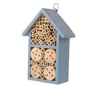 FONDOTIN Hand-painted Wooden House Beehive Nest for Outdoor Insect Room Garden Cabin Decor