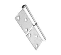 FONDOTIN Heavy Duty Lift Off Door Hinge Detachable Rising Butt Hinge for Fireproof Security Doors Thickened Iron Construction for Stable Support Household Cabinet and Box Applications