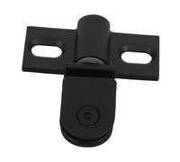 FONDOTIN Heavy Duty Stainless Steel Shower Glass Door Pivot Hinge Dual Direction Rotation Frameless Bathroom Hardware with Vibration Reducing Clamp Easy Maintenance Compatible with Various