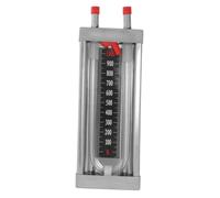 FONDOTIN High Accuracy U-shaped Stainless Steel Pressure Gauge Water Column Manometer for Vacuum and Gas Pipeline Pressure Measurement Corrosion-resistant Sensor