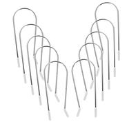 FONDOTIN Hot Roller Clips 20pcs 2.54cm Stainless Steel Hair Clips for Rollers Hot Curler Clamp Replacement Volumizing Hair Styling Securing Pins for Salon and Home Use Random Color