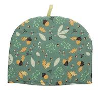 FONDOTIN Household Printing Tea Cozy for Teapot Insulated Cover Decorative Design Comfortable Teapot Warmer to Clean for Kitchen Use Height