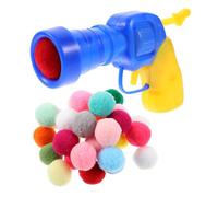 FONDOTIN Interactive Cat Fetch Ball Toys Launcher Plush Balls for Kitten Chasing Game Toy
