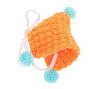 FONDOTIN Knitted Mini Hat for Guinea Pigs and Small Animals Cute Photo Prop for Holidays Adorable Tiny Hat for Pet Costumes for Christmas and Festive Occasions