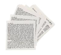 FONDOTIN Kosher Mezuzah Scroll for Door with Hebrew Blessings Jewish Home Wall Decor Spiritual Protection Judaica Ornament for House Decorations
