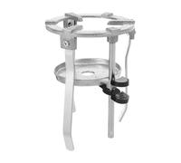 FONDOTIN Lab Tripod Holder Stand with Stainless Steel Base, Chemistry Lab Equipment for Science Education, Experiment Support Frame for School Laboratory and Classroom Use