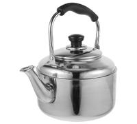 FONDOTIN Large Capacity Stainless Steel Water Kettle with Whistle for Stovetop Induction Cooker Compatible Heat Resistant Pot for Tea Coffee and Hot Beverages