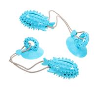 FONDOTIN Large Dog Toys Interactive Pet Treat Dispenser Suction Cup Food Leaking Toy for Puppies