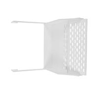 FONDOTIN Large Hanging Turtle Basking Platform with Ramp for Aquatic Turtles White Acrylic Dock 0.4" Thick Basking Rock Suitable for Large Tortoises and Reptile Terrariums