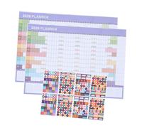 FONDOTIN Large Wall Planner Paper Calendar for Family Office Organization Oversized Monthly Wall Calendar Poster with Minimalist Design for Strategic Group Planning and Home Use