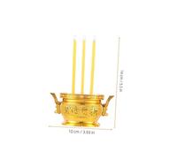 FONDOTIN LED Electronic Incense Burner Chinese Style No Fire Design Aromatherapy Decor for Buddha Offerings Tabletop Relaxing Ambiance with LED Light Safe for Pets