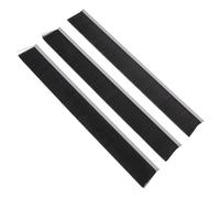 FONDOTIN Letter Box Nylon Brush Strips 3Pcs 25Cm Weatherproof Seal for Mailbox Dust and Air Barrier Suitable for Office and Home Use