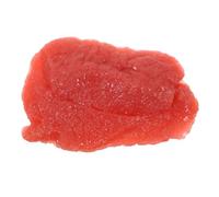 FONDOTIN Lifelike Pork Slice Model for Kitchen Decor Fake Food Prop for Restaurant Display Simulation Fresh Pork Piece for Dollhouse Cooking Play for Boys and Girls Pretend Play