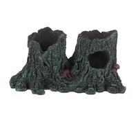 FONDOTIN Lizard Hiding from Hideouts Gecko Accessories Rabbit Bed Guinea Pig Reflector Reptile Moss Leopard Gecko Reptile Hide Snake Bedding Misting Enclosure Pet Aquarium Grey Resin