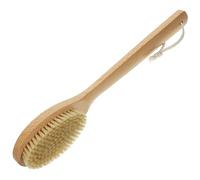 FONDOTIN Long Handle Shower Brush Exfoliating Bath Brush for Back Scrubbing Portable Back Scrubber with Easy Grip and Control for Massage and Skin Care Gentle and Safe Cleaning Tool for All