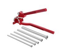 FONDOTIN Manual Tube Bender Slot Tool for Copper Aluminum Pipes HVAC Air Conditioning Bending Without Electricity Durable Handheld Pipe Bender for Professional Use