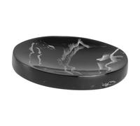 FONDOTIN Marble Soap Dish Pattern Decorative Soap Tray Storage Dish Bathroom Accessories Container for Hotel and Household Use