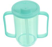 FONDOTIN Maternity Drinking Cup Disabled Patient Cups Plastic Inclined Mouth Choking-Proof Not Easy to Deform Moderate Capacity Can Be Put Directly in Your Bag