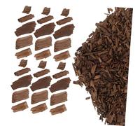 FONDOTIN Medium Toast French Oak Chips for Wine and Whiskey Brewing Pack Home Supplies Wine Making Accessory Enhance Flavor and Aroma for Winemaking Enthusiasts