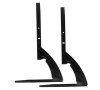 FONDOTIN Metal Tv Stand Replacement Base Adjustable Desktop Holder for Tvs Iron Triangle Support Stable and Easy to Install for Home Use