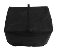 FONDOTIN Microwave Oven Dust Cover Breathable Fabric Protective Case for Kitchen Appliances Fits Multiple and Brands Decorative Ventilated Toaster and Refrigerator Cover for Home