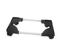 FONDOTIN Movable CPU Stand with Wheels for Computer Tower Floor Stand for Under Desk Use Smooth Black Corrosion Desktop Tower Holder Compatible with Computers