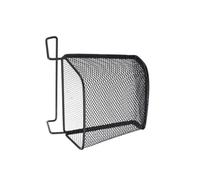 FONDOTIN Multi-use Desk Hanging Basket Organizer for Office and Home Space-saving Hook Storage Rack for Pens Files and Accessories Holeless Design for Desktop and Partition Use