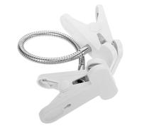 FONDOTIN Nail Art Practice Hand Clips 2pcs Manicure Fixing Clips Double-ended Table Clamp for Nail Tech Training and DIY