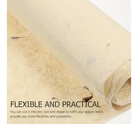 FONDOTIN Natural Handmade Plant Petal Wrapping Paper with Flower Pattern Creative DIY Craft and Wrap Supplies Vintage Floral Design for Birthday Party and Valentine Day Packaging