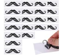 FONDOTIN Nose Hair Depilation Stickers 50Pcs PP Self-Adhesive Stickers for Beard Skin Protection at Home on The Go