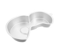 FONDOTIN Number Cake Mould Mini Number Cake Molds Baking Mold Tool Moule Gateau Chiffre Metal Silver