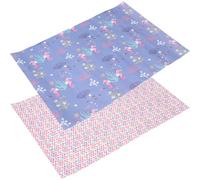 FONDOTIN Ocean Themed Mermaid Wrapping Paper 2 Sheets Decorative Paper Wrap for Birthday DIY Crafts Hawaiian Beach Party Sea World Design