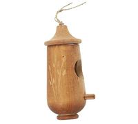 FONDOTIN Outdoor Hanging Hummingbird Feeder Large Size Decorative Bird Feeder for Garden Easy Cleaning