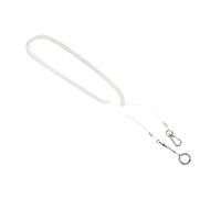 FONDOTIN Parrot Harness Leash 6m Adjustable Lightweight Bird Training Chain Size 15 Foot Ring for Outdoor Flying Training Pet Bird Supplies