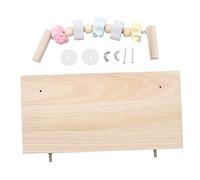 FONDOTIN Parrots Swing Molar Stone Durable Bite Stone for Parrots Accessory for Pet Birds Chewing and Grinding Fun for Parakeets Cockatiels and More