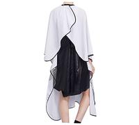 FONDOTIN Perm Dyed Scarf Viewing Window Hair Cutting Cape for Adults Barber Shop Salon Cape Hairdresser Apron for Barbering