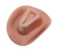 FONDOTIN Pet Cowboy Hat with Radiant Shine Elegant Western Style Cap for Dogs and Cats Versatile Fit for Holiday Events Parties and Photoshoots Khaki Color