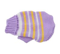 FONDOTIN Pet Dog Warm Sweaters for Valentine Day Soft Knitted Pajamas for Cats and Dogs Multi-color Cozy Knitwear for Pets Easy to Clean and Heart Apparel